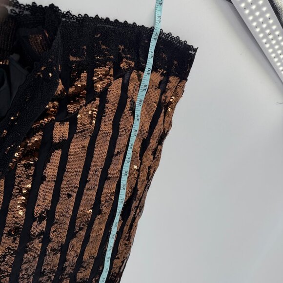 Rachel Comey Sequin Floral & Metallic Mixed Media Long Sleeve Dress, Size 2 - Picture 11 of 12